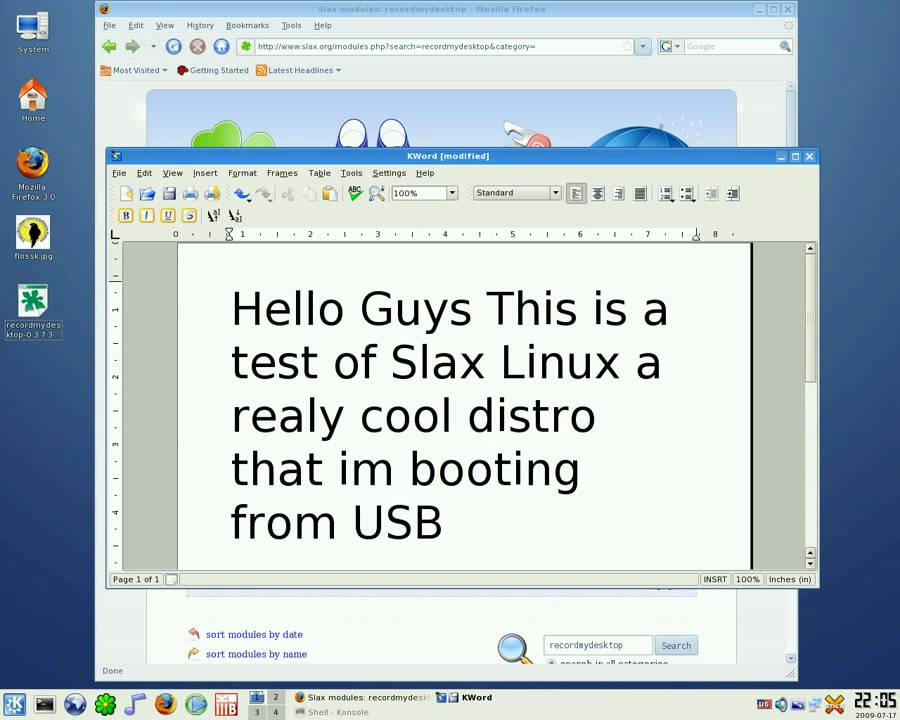 Slax linux not loading